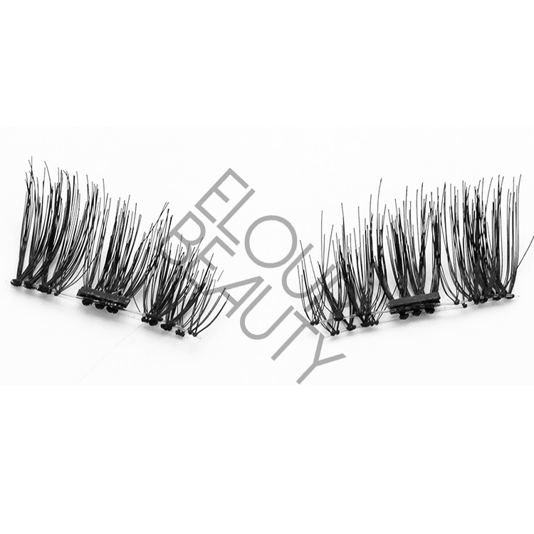 Beauty 3d magnetic false eyelashes China manufacturer EA19